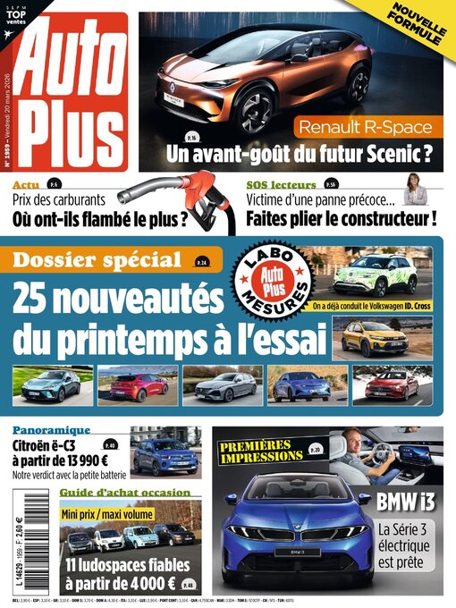 Title details for Auto Plus France by Editions Reworld Springer - Available
